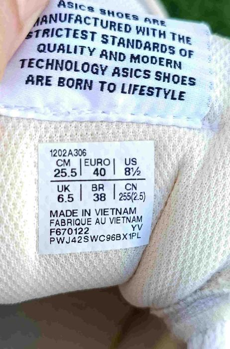 ASICS Lyte Classic, tamanho 40