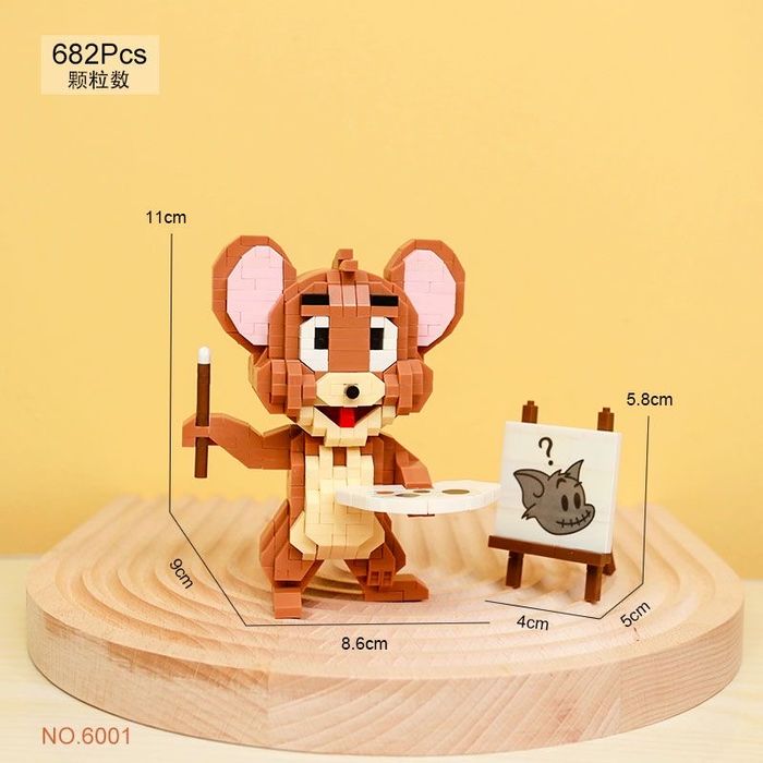 Конструктор Том і Джері. Новий 3д набір. Лего Подарунок. Ціна за Тома