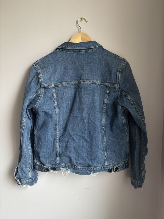 Kurtka jeansowa dżinsowa katana w stylu retro vintage Samsøe Samsøe