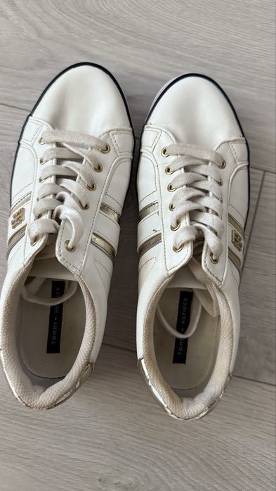 Кеды белые Tommy Hilfiger