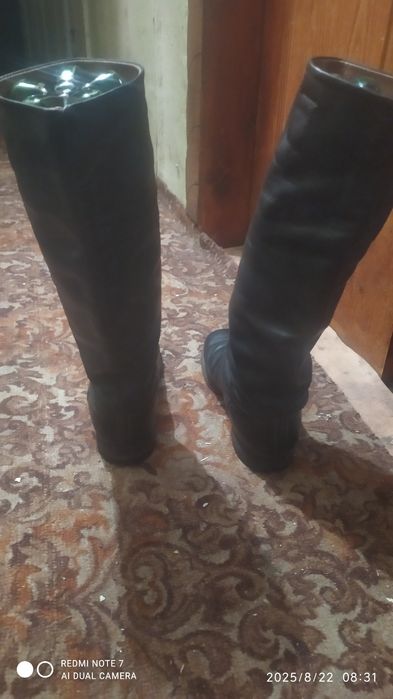 Сапоги "хромовые"