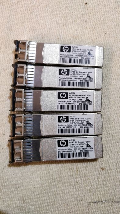SFP+ Transceiver Óptico HP AJ716A64738429920771120