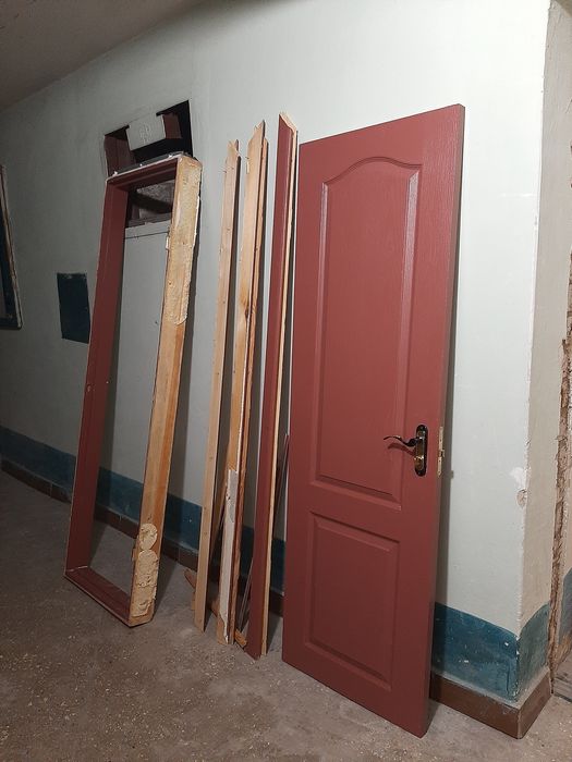 Двері МДФ 60*70*80*190 з коробкою дерево