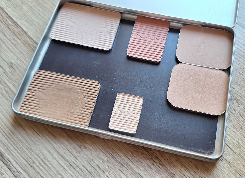 Nam Max Factor bronzer puder podkład róż cień zestaw