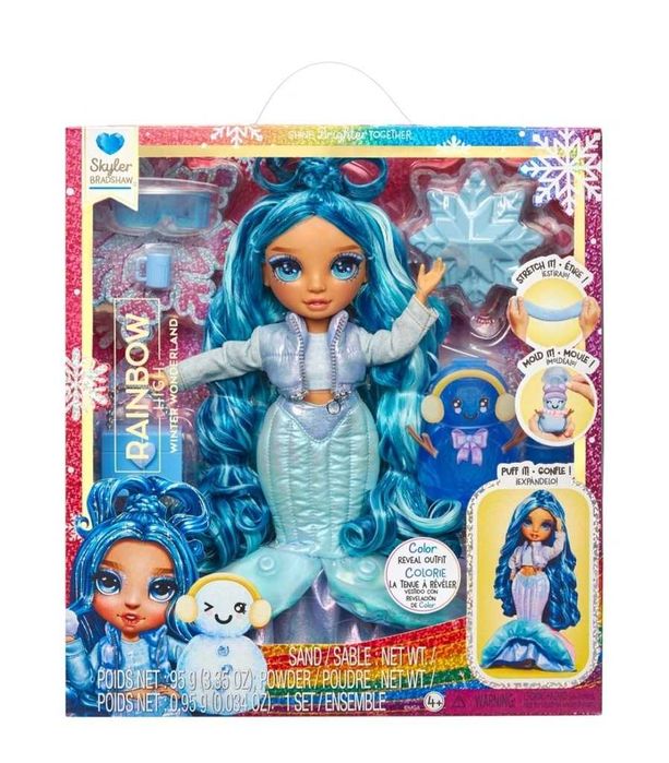 RAINBOW HIGH WINTER Wonderland Lalka Skyler Bradshaw nowa