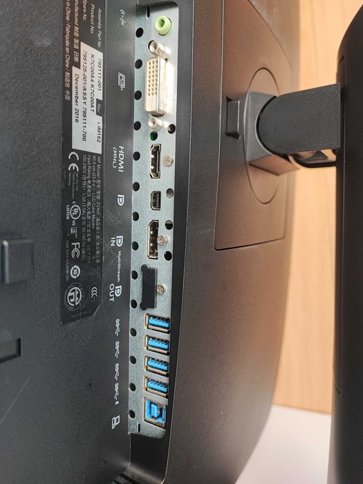 Monitor HP Z Display Z24NF 23,8'' Full HD DVI HDMI Mini HDMI DP