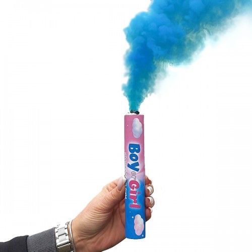 Цветной дым для Гендер Пати Хлопушки для гендер пати