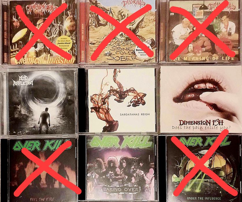 CD Thrash,Death metal 225 грн