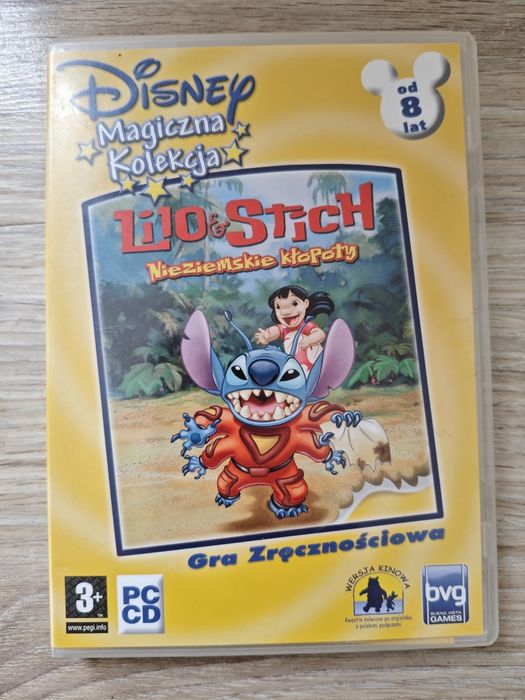 Lilo i Stich Nieziemskie kłopoty gra pc komputerowa retro windows xp