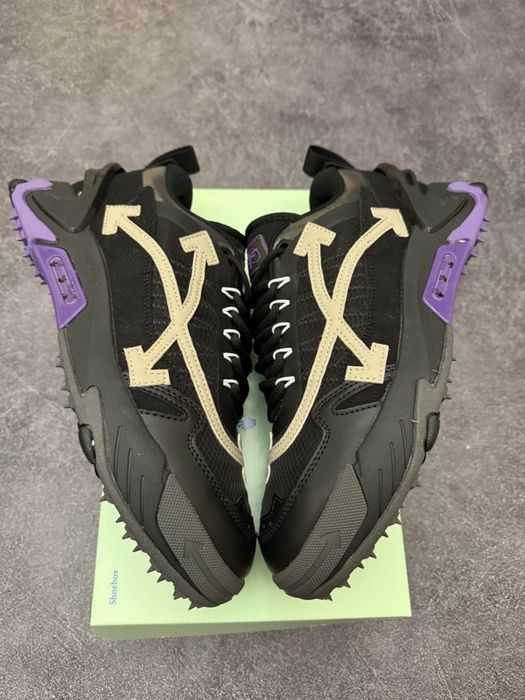 Новинка! Кросівки Off-White ‘Odsy-2000 Black Violet•Офф-Вайт Одсі (чорно-фіолет), off-white