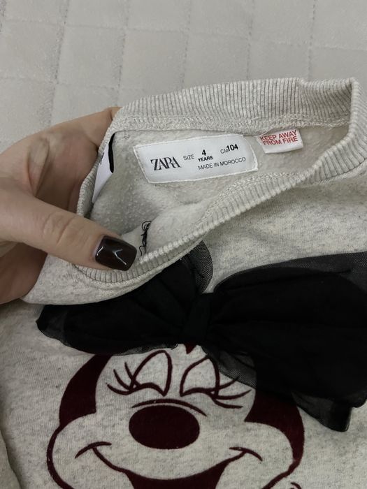 Кофта zara , на флісі , світшот