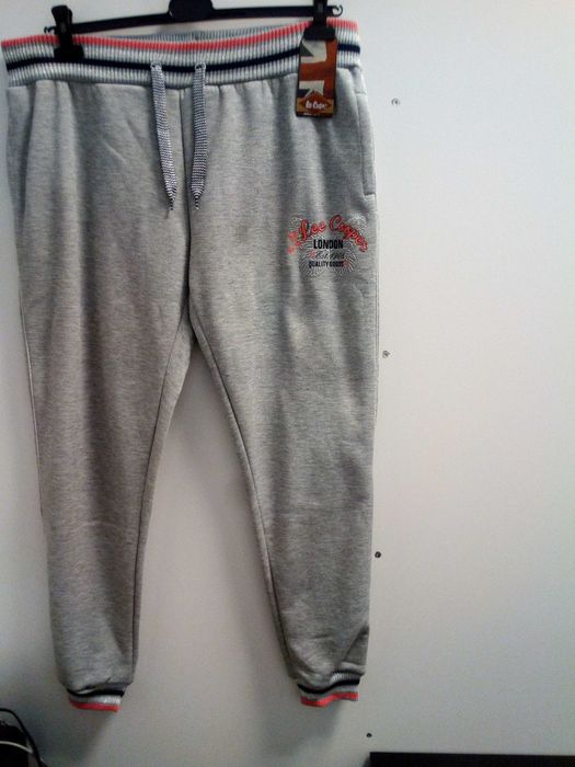 spodnie dresowe damskie Lee Cooper r. M NOWE z metką szare