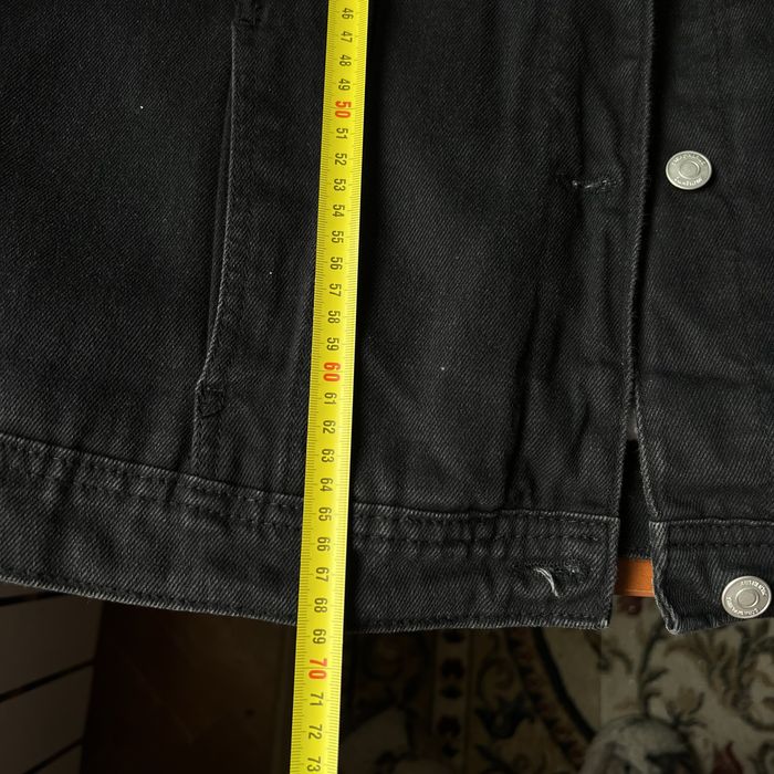 Джинсова утеплена куртка Stradivarius