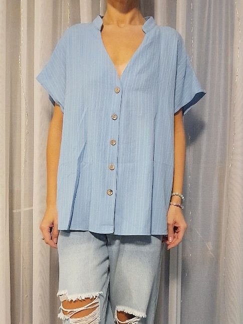 Bluzka na guziki XL
