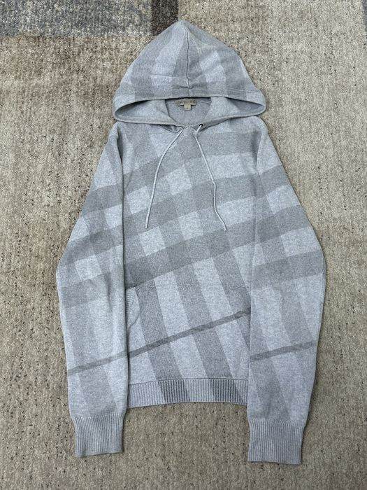 Дизайнерский вязанный Худак Худи Кофта Burberry drip y2k old money stockholm ballhog