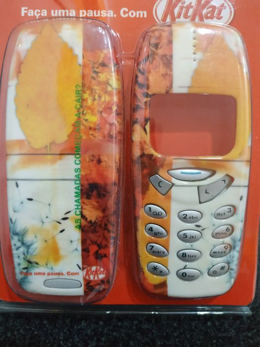 Lote 3 capas KitKat Estações do Ano