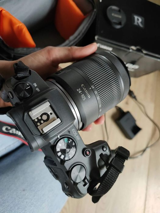 Canon Eos Rp stan idealny + RF 24-105 +torba