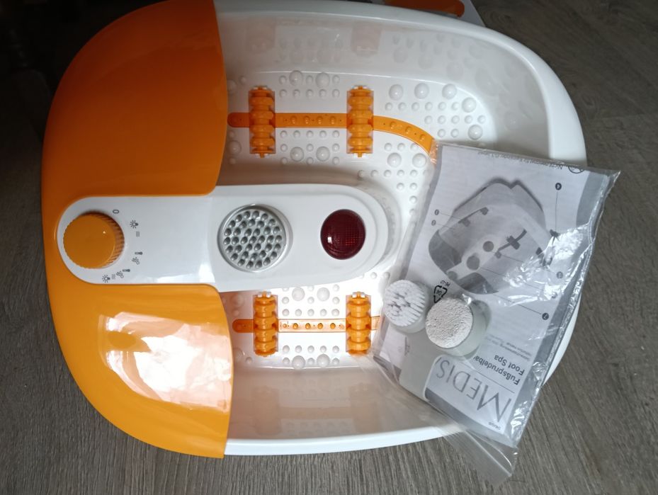 JAK NOWY masażer do stóp Medisana (foot spa).