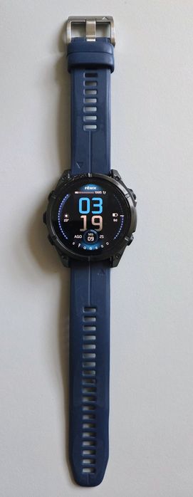 Relógio  Garmin Fenix 8,  tamanho 47mm, AMOLED, vidro SAFIRA anti riscos.