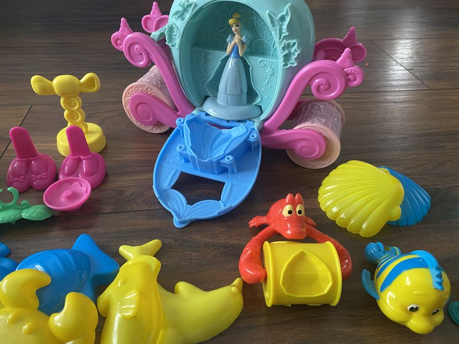 Play Doh Księżniczka dodatki gratisy ciastolina