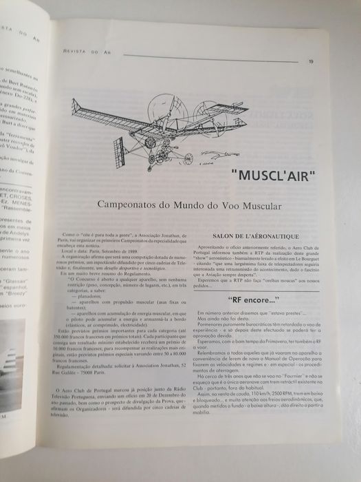 Revista do Ar n° 555, edição Jan/Fev/Março de 1989
