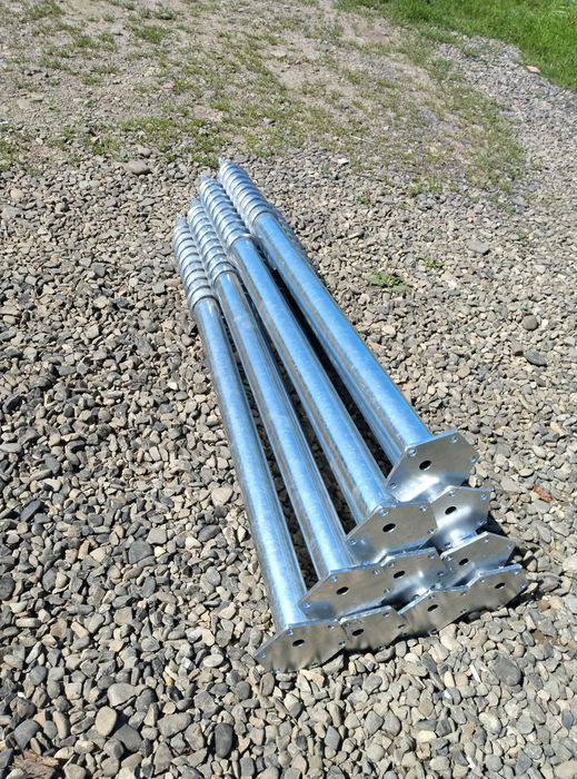 Геошурупи • Винтові палі під фундамент Геопалі