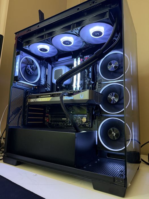 Komputer do gier Gaming PC Intel Core Ultra 7 270K  Plus RTX 5070 Ti  32GB DDR5  1TB NVMe  Nowy Składany Gwarancja FV