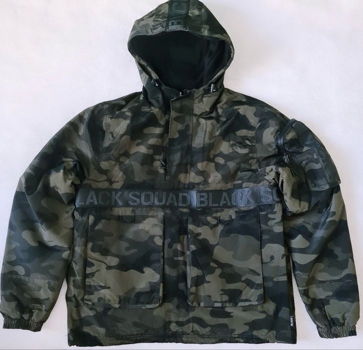 Veste Homme Black Squad Vert