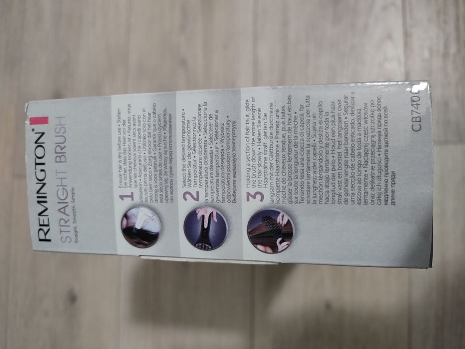 Remington Straight Brush CB7400 szczotka prostująca z jonizacją