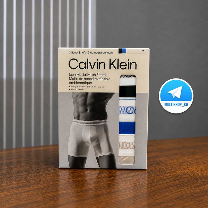 Набор белья,трусы Calvin Klein 3шт М размер оригинал,лучшая цена