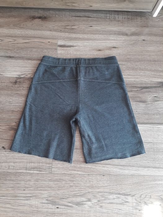 Krótkie dresowe spodenki damskie do przerobienia szare rozmiar XS/S