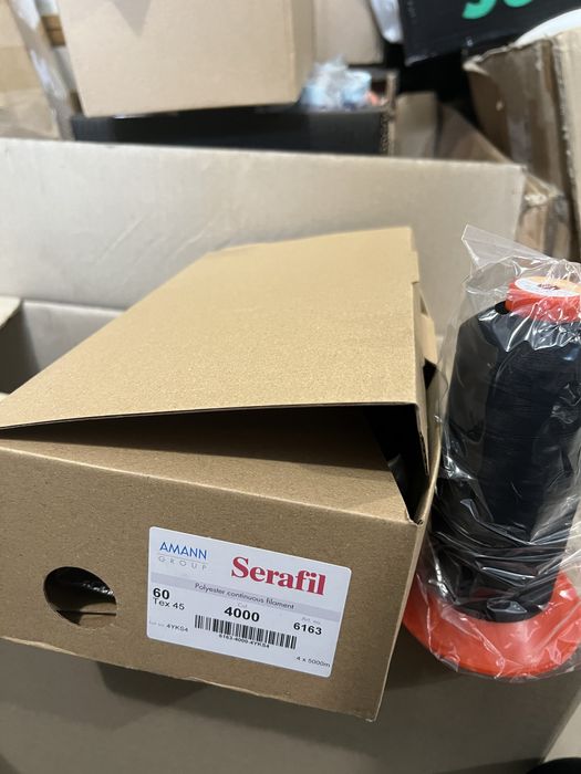 Продам нитки Serafil 60