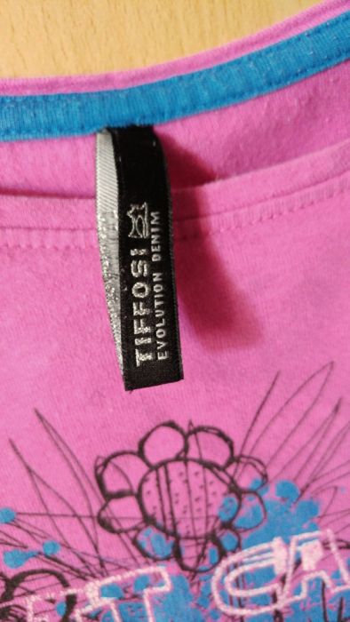 Camisola menina da tiffosi. 5-6 anos