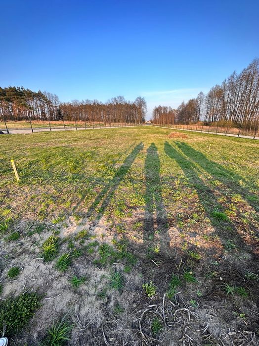 Działka budowlana 1725 m², ogrodzona, gmina Szczytniki.