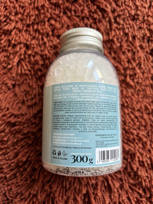 Naturalna Sól do kąpieli