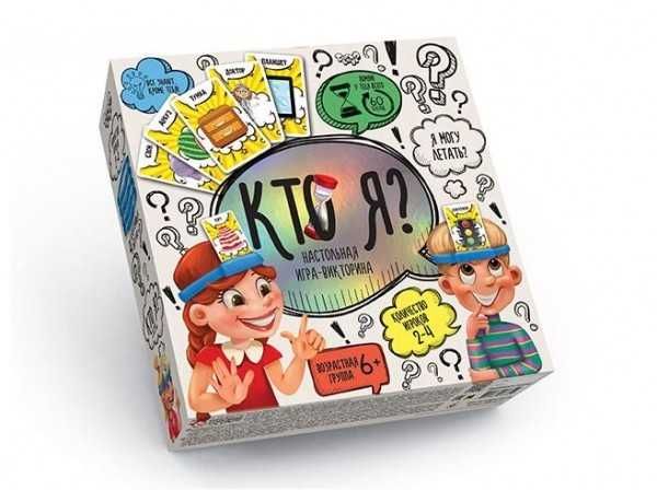 Настольная игра Кто я угадай кто хто я / крокодил монополия уно башня