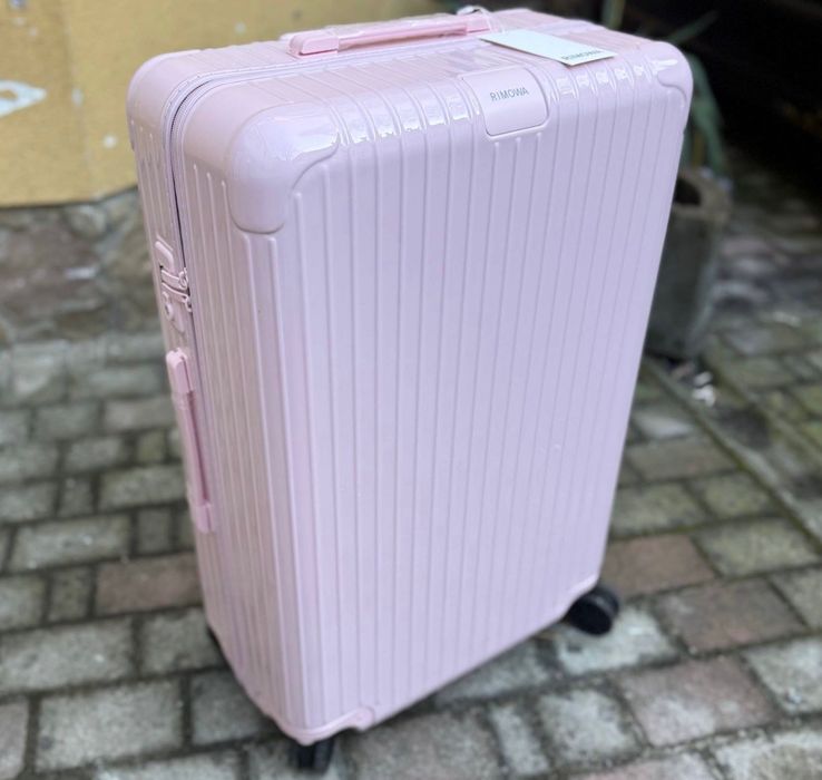 Rimowa ballerina pink Check in l чемодан пластиковый розовый/валіза