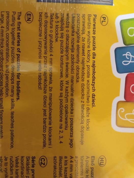 Pierwsze puzzle Disney Mickey Mouse