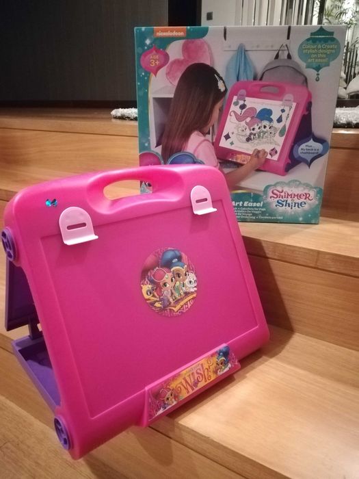Mala/suporte de desenho de Shimmer & Shine