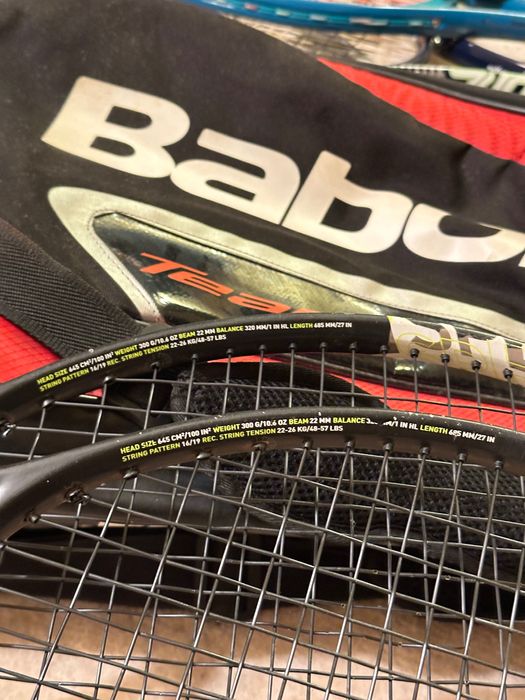 Zestaw tenisowy Plecak Babolat + 7 Rakiet (2x Head Graphene XT Speed)