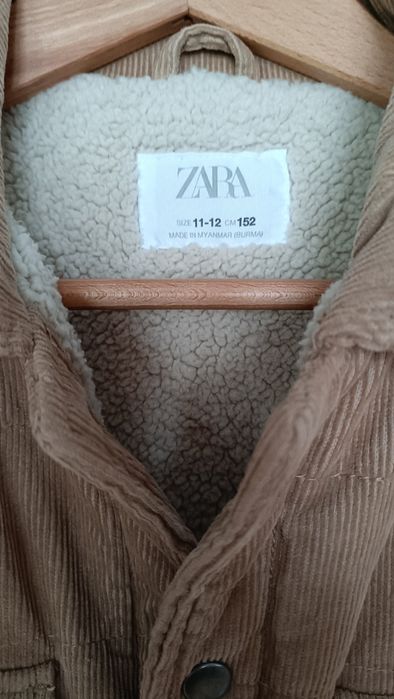 Kurtka chłopięca sztruksowa Zara