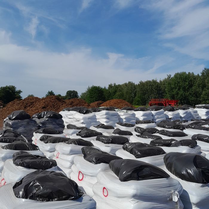 Kora sosnowa średnia 50l.Z ATESTEM