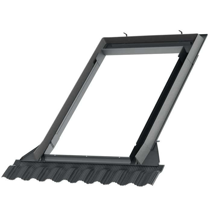 Kołnierz dachowy uszczelniający Velux EDW MK06 78x118 czarny falistych