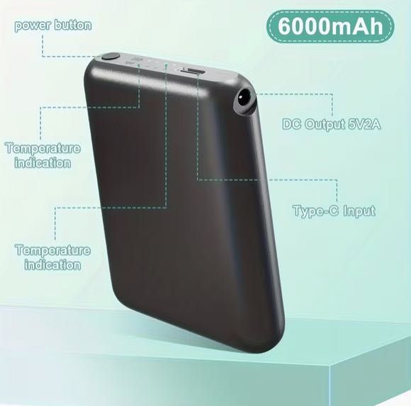 Power banks de temperatura para dispositivos inteligentes de vestir (smart wear)