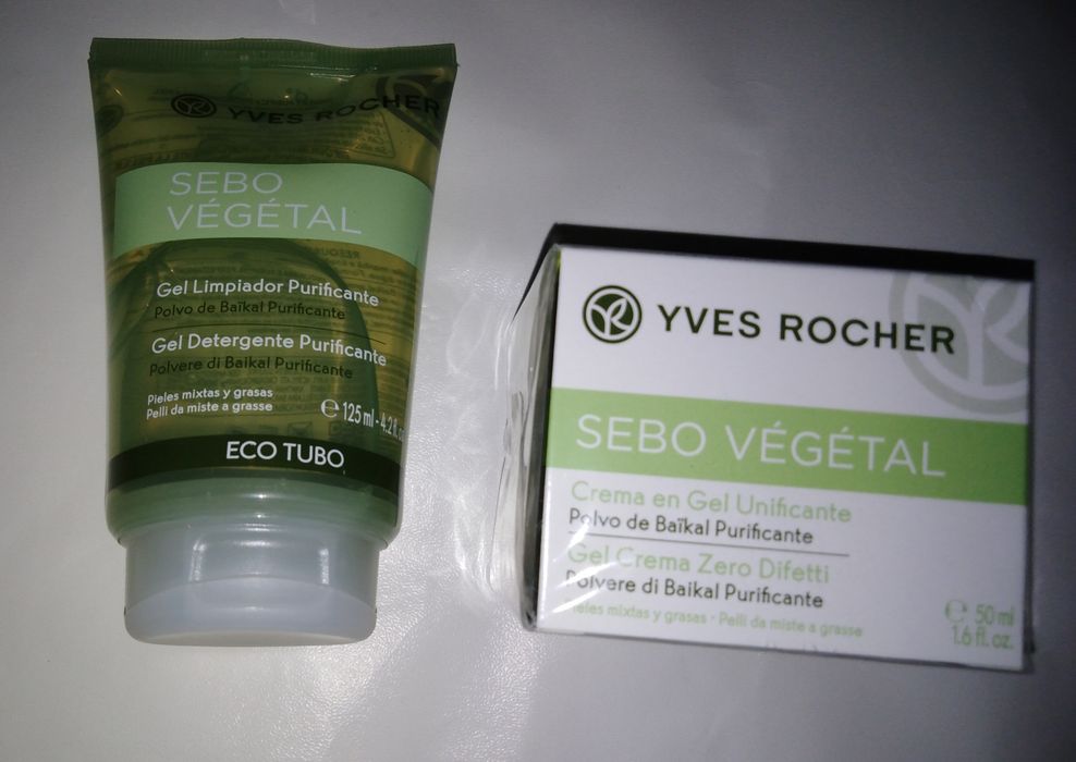 SALDOS - Conjunto limpeza de rosto, Yves Rocher, NOVO.