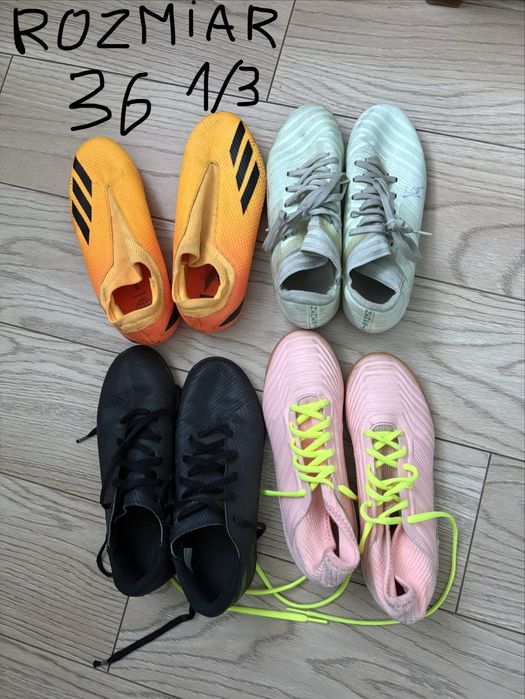 Buty piłkarskie korki lanki i halówki stan bdb