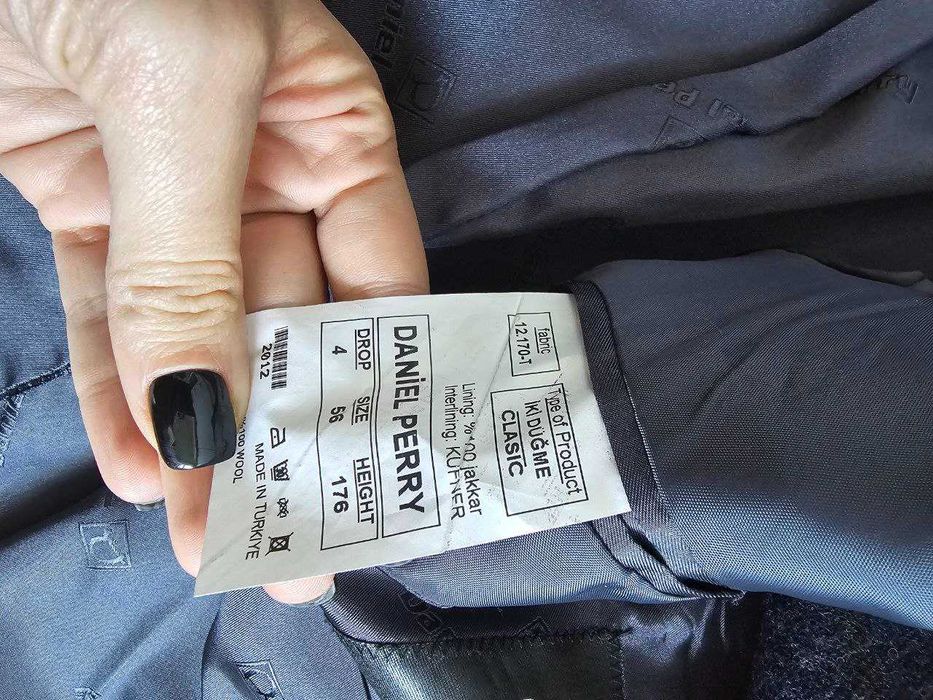 фірмовий шерстяний піджак Daniel Perry 56 розмір