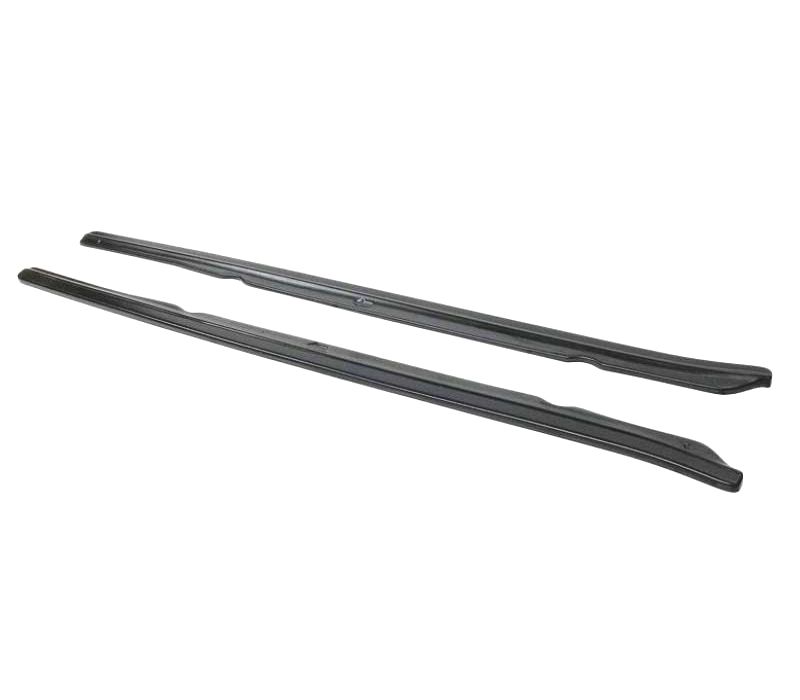 EXTENSÕES DE EMBALADEIRAS LATERAIS BMW E63 E64 03-10 PRETO