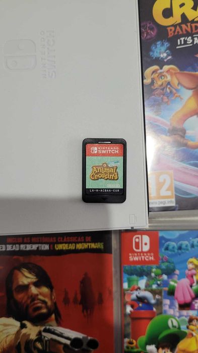 Nitendo Switch Oled + 4 Jogos