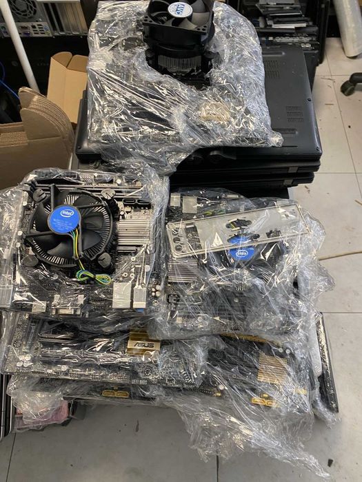 Комплект плата S1150 S1155 S1151 S1156 AM3+ i5 I7 DDR3 DDR4 I5 6400